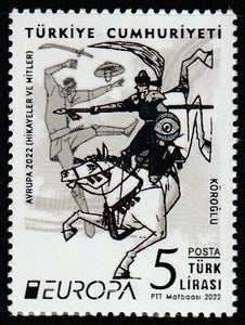 2022 Turkey EUROPA Stamps - Stories and Myths MNH #FOR-966