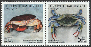 2022 Turkey Fauna - Crabs MNH #FOR-969