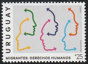 2020 Uruguay Migrants - Human Rights MNH #FOR-980