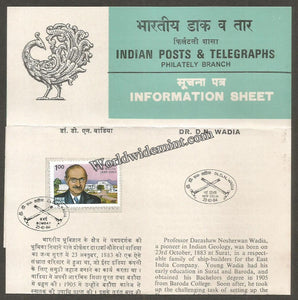 1984 Dr. D.N. Wadia Brochure