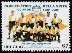 2020 Uruguay The 100th Anniversary of the Bella Vista Athletics Club MNH #FOR-985