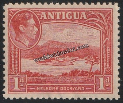 1938 - 1951 ANTIGUA - KING GEORGE VI TERCENTENARY MNH SG: 99