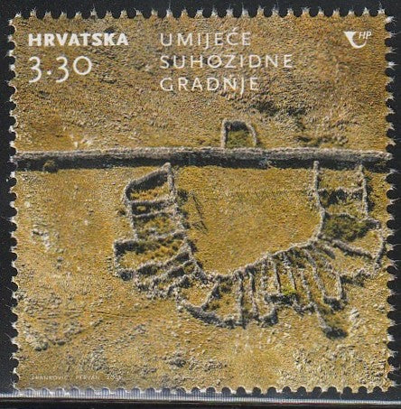 2021 Croatia The Art of Drywall Construction MNH #FOR-320