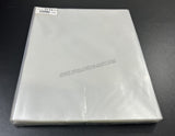 9 X 11 inch - 1kg (Approx 170 pcs) - For Small Sheets - BOPP Sleeves Imported Taiwan / Thailand