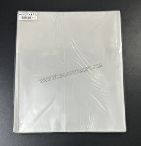 11 X 13 inch - 1kg (Approx 120 pcs) - For Philatelic Documents - BOPP Sleeves Imported Taiwan / Thailand