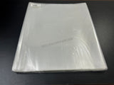 12 X 14 inch - 1kg (Approx 100 pcs) - For Philatelic Documents - BOPP Sleeves Imported Taiwan / Thailand