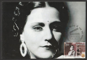 2013 100 Years of Indian Cinema - Ruby Myers Private Maxim Card #MC295