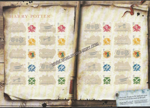 2007 Great Britain Harry Potter Smilers Sheet #FOR-1108