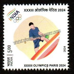 2024 INDIA XXXIII Olympics Paris - Table Tennis MNH