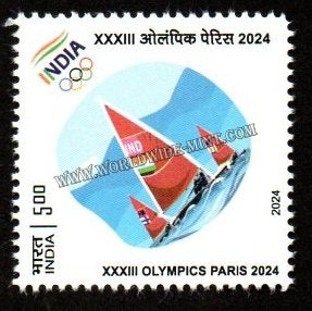 2024 INDIA XXXIII Olympics Paris - Sailing MNH