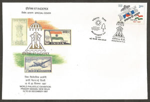 World Philatelic Exhibition 1997 - Environment Day Special Cover #DL106