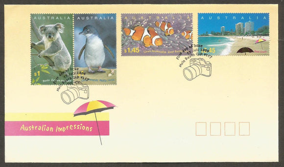 2004 Australia Impressions FDC #FB107