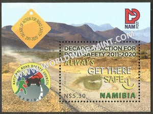 2011 Namibia - Road Safety Miniature Sheet