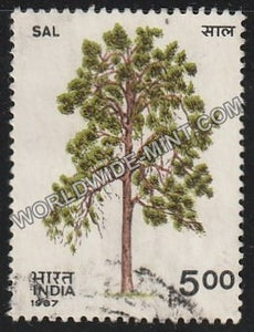 1987 Indian Trees-Sal Used Stamp