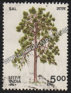 1987 Indian Trees-Sal Used Stamp