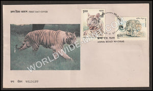 1987 Wild Life-2v Set FDC