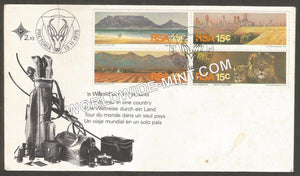 1975 South Africa World Tour FDC #FA112