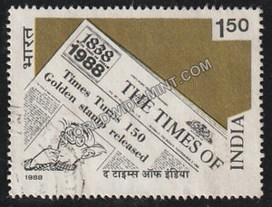 1988 The Times of India Used Stamp