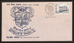 1989 Sydenham College, Bombay FDC