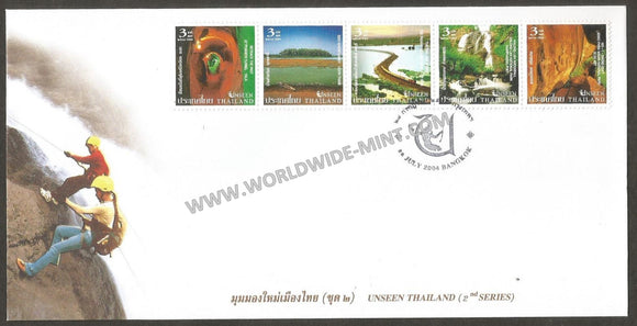 2004 Thailand Unseen Thailand (2nd Series) FDC #FA11