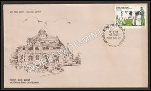 1989 Military Farms Centenary FDC