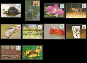 2016 NATUREPEX -  Set of 10 Maxim card #MC121