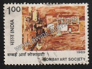 1989 Bombay Art Society Used Stamp