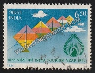 1991 India Tourism Year 1991 Used Stamp