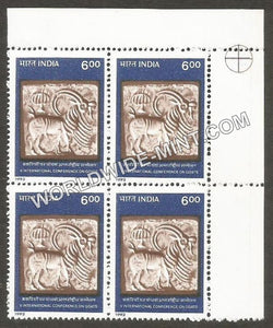 1992 V International Conference on Goats Block of 4 MNH