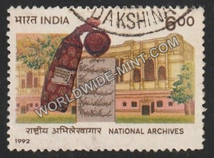 1992 National Archives Used Stamp