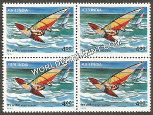 1992 Adventure Sports-Wind Surfing Block of 4 MNH