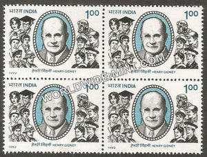 1992 Henry Gidney Block of 4 MNH