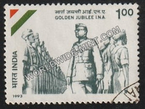 1993 INA Golden Jubilee Used Stamp