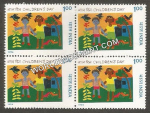 1994 Children's Day Block of 4 MNH