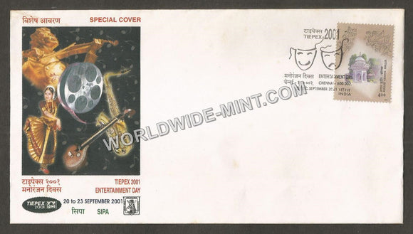 2001 TIEPEX Entertainment Day Special Cover #TNA143