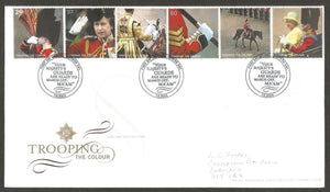 2005 Great Britain Trooping The Colour FDC #FB145