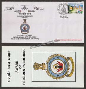 2013 INDIA 3 BASE REPAIR DEPOT COLOURS PRESENTATION APS COVER (15.03.2013)