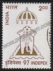 1996 Indepex-97 (Logo) Used Stamp