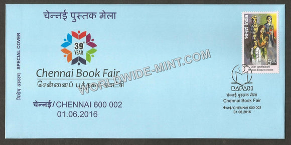 2016 Chennai Book Fair - 39th Year Special Cover #TNA152