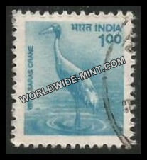 INDIA Saras Crane 9th Series(1 00) Definitive Used Stamp