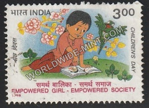 1998 Children's Day Used Stamp