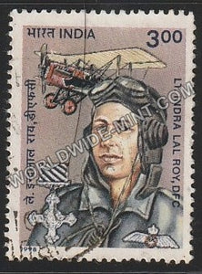 1998 Lt. Indra Lal Roy, DFC Used Stamp