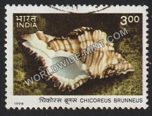 1998 Sea Shells-Cypraea staphylaea- Rock Shell Used Stamp