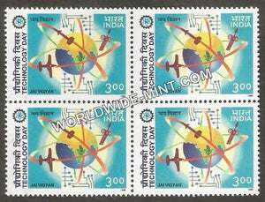 1999 Technology Day Block of 4 MNH