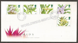 1993 Great Britain Orchids FDC #FA168