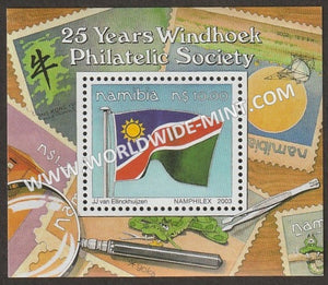 2003 Namibia - 25 Yrs of PHIL. SOCIETY Miniature sheet