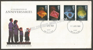 1989 Great Britain A Celebration of Anniversaries FDC #FA170