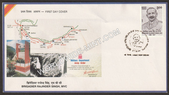 1999 Brigadier Rajinder Singh MVC FDC