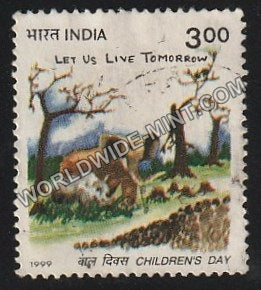 1999 Children's Day Used Stamp