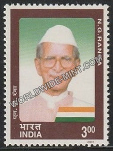 2001 Personality Series Socio-Political Development-N G Ranga MNH